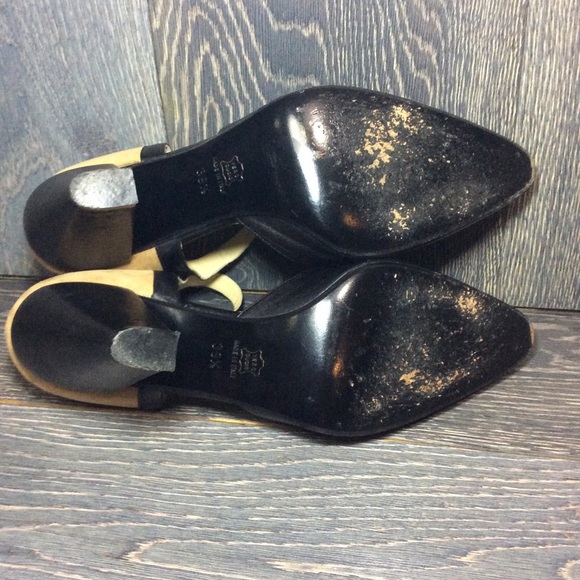 Todd Oldham Shoes Leather Suede Heels Ankle Strap - Picture 7 of 8